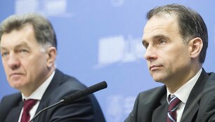 Algirdas Butkevičius ir Rokas Masiulis