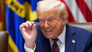 President Trump Chairs A Cabinet Meeting At The White House
