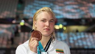 Rūta Meilutytė iškovojo pasaulio čempionato bronzą