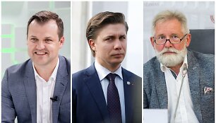 Gintautas Paluckas, Mindaugas Sinkevičius ir Algirdas Sysas
