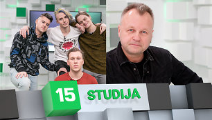 15min studijoje – Good time boys ir Saulius Urbonavičius-Samas