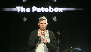 „The Petebox“ koncerto akimirka