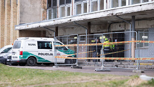 Po gaisro Trinapolio gatvėje nukentėjęs namas