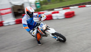 Elektrinis &bdquo;KTM Freeride E-SM&ldquo; motociklas