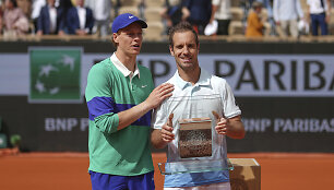 Jannikas Sinneris ir Richardas Gasquet