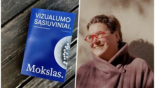 Leidinys &bdquo;Vizualumo sąsiuviniai. Mokslas&ldquo; ir jo sudarytoja Natalija Arlauskaitė