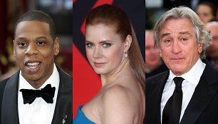 Jay-Z, Amy Adams, Robertas De Niro