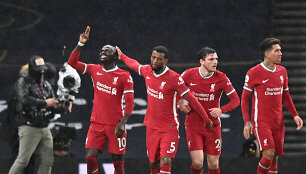&bdquo;Liverpool&ldquo; laimėjo prie&scaron; &bdquo;Tottenham Hotspur&ldquo;