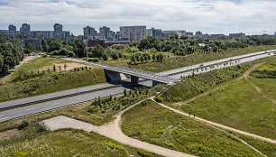 Vilniaus vakariniame aplinkkelyje nenaudojami viadukai