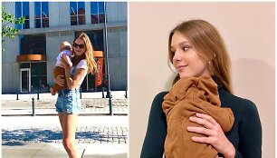 Paula Navickienė su sūnumi
