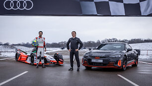 Lucas di Grassi ir Nico Rosbergas