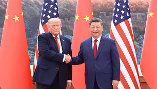 Donaldas Trumpas, Xi Jinpingas / SIPA