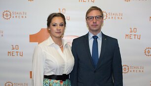 Eglė Stani&scaron;auskaitė ir Aurimas Žvinys