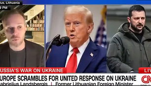 Gabrielius Landsbergis CNN eteryje