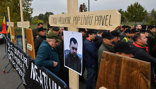 Eigulių protestas Bukare&scaron;te