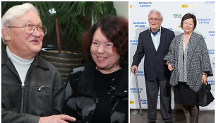 Algimantas ir Edita Čekuoliai 2011 ir 2018 metais