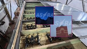 Dronai atakavo Maskvą ir Dzeržinską