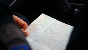 Pažeidimų fiksavimas nežymėtu policijos automobiliu