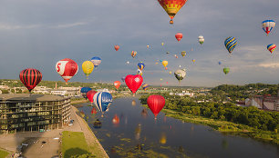 Oro balionų šventė Kaune