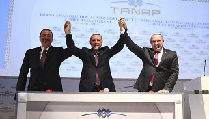 Azerbaidžano, Turkijos ir Gruzijos prezidentai