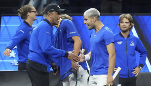 Yannickas Noah ir Carlosas Alcarazas