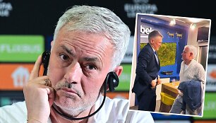 Jose Mourinho ir &Scaron;arūnas Jasikevičius