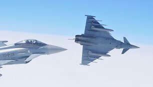 NATO naikintuvai "Eurofighter Typhoon"