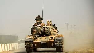 Turkijos tankai Sirijoje