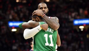 LeBronas Jamesas ir Kyrie Irvingas
