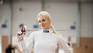 Europos čempionė, olimpietė Ieva Serapinaitė