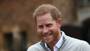 Princas Harry po žinios apie gimusį kūdikį bendravo su žiniasklaida
