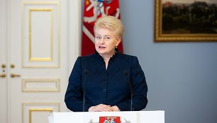 Dalia Grybauskaitė pagal įtaką šalies vidaus ir užsienio politikai buvo galingiausia prezidentė Baltijos šalyse