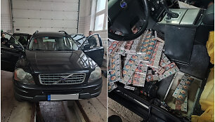 Sulaikyta cigarečių kontrabanda