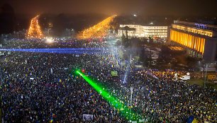 Protestas Rumunijoje