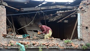 Nepalas po galingo žemės drebėjimo