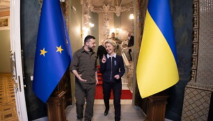 Volodymyras Zelenskis ir Ursula von der Leyen