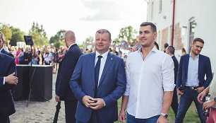 Justinas Jankevičius ir Saulius Skvernelis