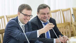 Vytautas Gap&scaron;ys ir Vydas Gedvilas