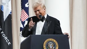 JAV prezidentas Donaldas Trumpas / Ben Curtis / AP
