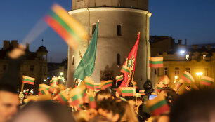 Vienybės ir solidarumo su Ukraina akcija &bdquo;Laisvė &scaron;viečia&ldquo; 