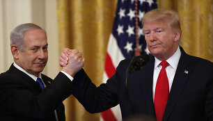 Benjaminas Netanyahu, Donaldas Trumpas