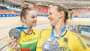 Miglė Marozaitė ir Simona Krupeckaitė