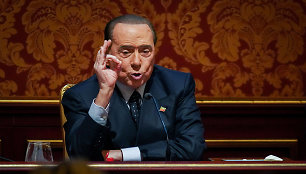 Buvęs Italijos ministras pirmininkas Silvio Berlusconi 