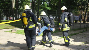 Pratybų akimirka
