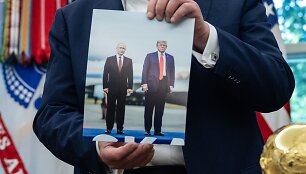 Vladimiras Putinas ir Donaldas Trumpas