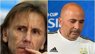 Ricardo Gareca turėtų pakeisti Jorge Sampaoli Argentinos rinktinės trenerio poste.