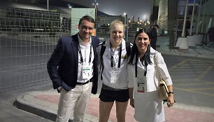Garbaravičiai su Rūta Meilutyte