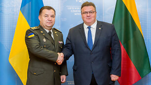 L. Linkevičiaus ir S.Poltorako susitikimas