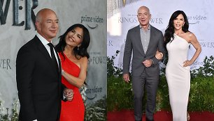 „Amazon“ įkūrėjas Jeffas Bezosas susižadėjo su Lauren Sanchez: parodė įspūdingo dydžio žiedą