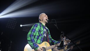 Andriaus Mamontovo koncerto Kaune akimirka